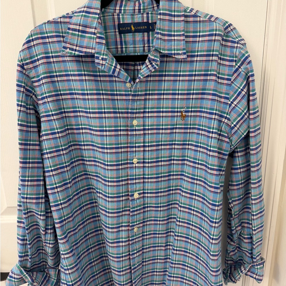 Ralph Lauren Men's Multicolor Plaid Shirt